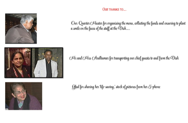 2016 Felicitation Dinner - Mr & Mrs. Thambithurai