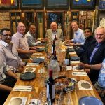 Cricket Australia CEO Nick Hockley joins Cricket officials for dinner at Upali's in Melbourne – by Johann Dias Jayasinha