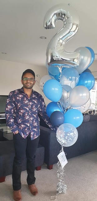 Balloons to celebrate recent event at IHC Art Awards
