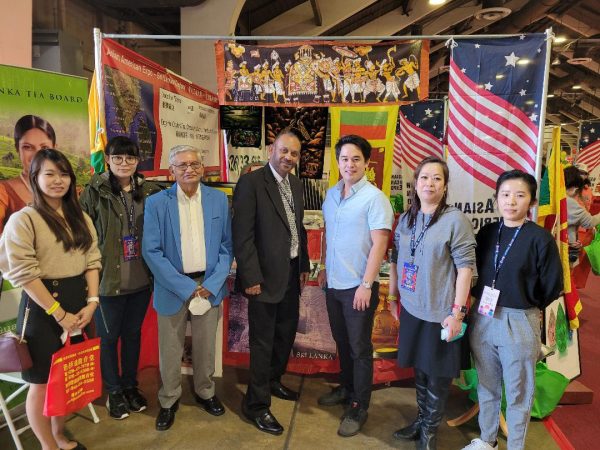 Sri Lanka takes part in the Asian Expo 2022 at the Fairplex in Pomona, Ca.
