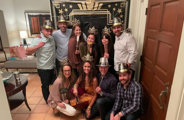 Sri Lankan American Cousins and Spouses Celebrate New Year in La Jolla, Ca.