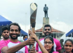 Queen’s baton reaches Sri Lanka