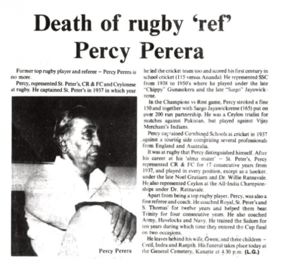 STC Rugby reflections...1960’s!