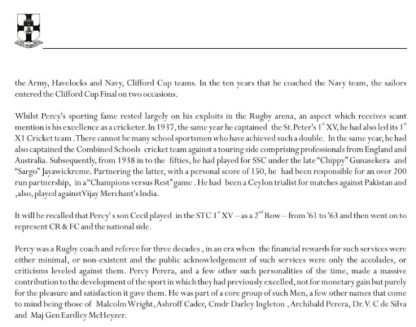 STC Rugby reflections...1960’s!
