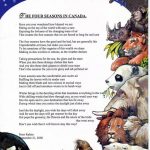 The 4 Seasons in Canada – by Noor Rahim