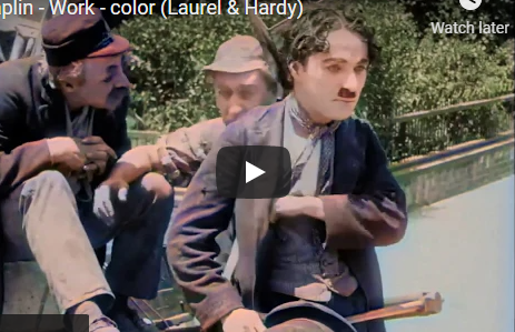 Chaplin - Work - color (Laurel & Hardy)