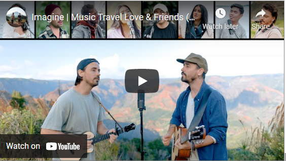 Imagine | Music Travel Love & Friends (John Lennon Cover)