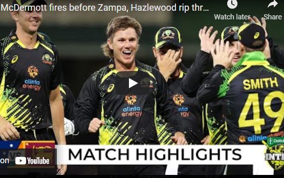 Australia v Sri Lanka