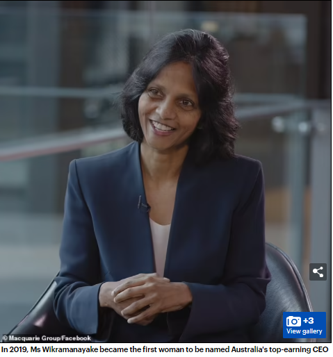 Australia's $315k-a-week woman: How the daughter of migrants who arrived Down Under with $200 in their pockets became the nation's highest-paid CEO-By CHARLIE COË