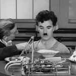 Charlie Chaplin Eating Machine
