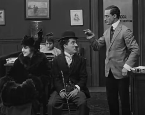 Charlie Chaplin: His New Job (1915)