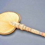 Fan with Ivory handle