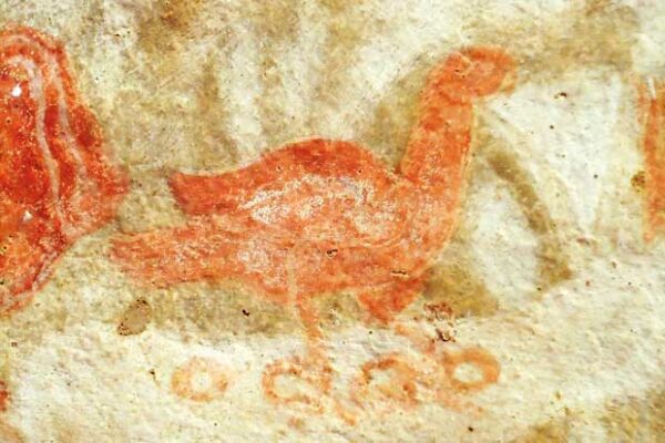 Pre-historic cave murals in Kotiyagala By Arundathie Abeysinghe