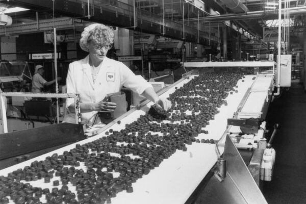The Rolo assembly line in Norwich