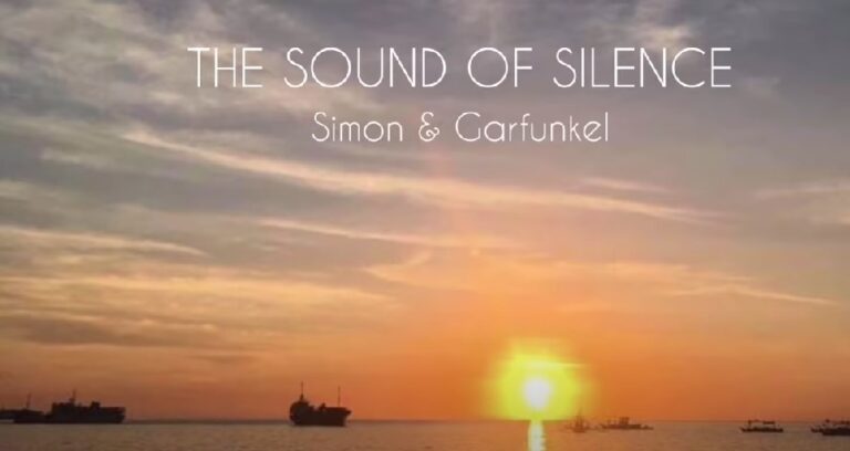 “THE SOUND OF SILENCE”