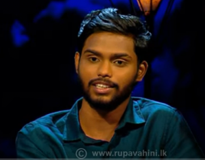 Sihinayaki Re'with youngest Guest twenty three year old Sumeera Gunasekera born abnormal - by Sunil Thenabadu