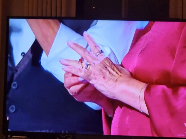 Conrad De Silva stunned the Voice on Channel 7 by appearing as the oldest entry