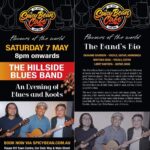 Flavours of the Word @ the Spicy Bean Cafe - 7th May 2022 - An evening of Blues and Roots (sydney event)