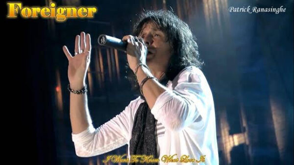 Foreigner 1995 Line up new front man vocalist Kelly Hansen – by Patrick Ranasinghe