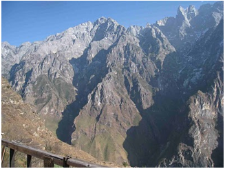 Hiking the Tiger Leaping Gorge - by GEORGE BRAINE