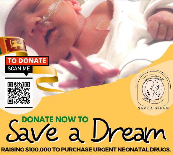 Sri Lanka Needs Your Support – Donate Not to Save a Dream - Sri Lankan Australians in Collaboration with Rotary Club of the Hills - Kellyville (Sydney)