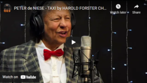PETER de NIESE - TAXI by HAROLD FORSTER CHAPIN