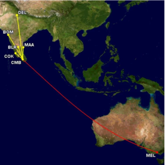 SriLankan Airlines Adds A Record Number Of Sydney & Melbourne Flights - BY JAMES PEARSON