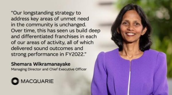 Macquarie Group announces $A4,706 million full-year profit