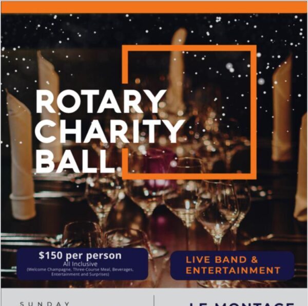 Strathfield Rotary Club Charity Ball will be held on Sunday, May 29, 2022