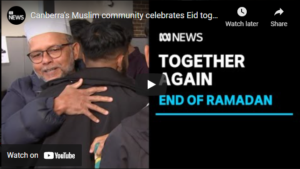 Canberra's Muslim community celebrates Eid together for first time in two years