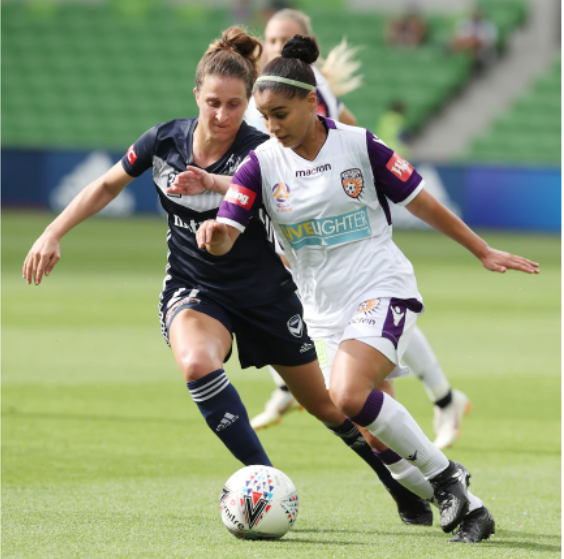 Young Matilda Jacynta Galabadaarachchi has just won two prestigious awards but may never play for Australia - By Jack Snape