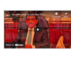 Sri Lanka-current 27th May 2022