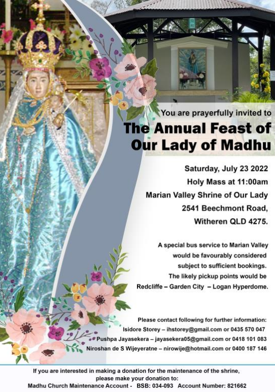 The Annual Feast of Our Lady of Madhu-
