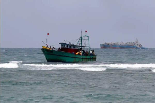 A Sri Lankan asylum seeker boat in 2016
