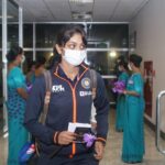 Indian Women’s team arrives