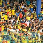 Kangaroo Vs Lions ; 140-Yr Sticks & Stones Rivalry Reconciled with All-Yellow Bat & Ball Game - By KKS Perera