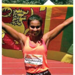 Long jumper Sarangi wins first place at Swiss meet