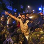 As Sri Lanka faces bankruptcy, police impose curfew before mass protest - ByBharatha Mallawarachi
