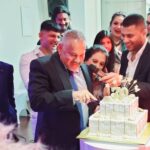 Charismatic, effervescent and joyful personality Gerald Bulner celebrated his 70th birthday with style at the Burgher Association Hall in Clayton - by Trevine Rodrigo
