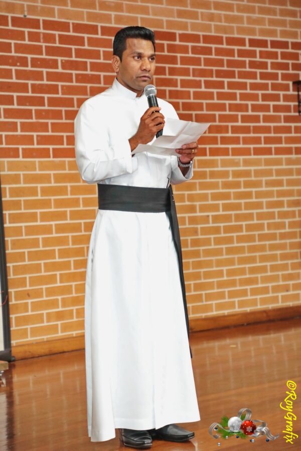 Farewell message from Fr Ruwan