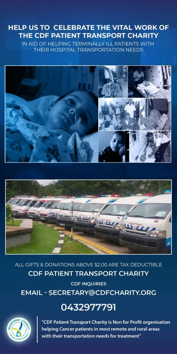 Off the Beaten Track – CDF Charity Ball 2022 – Saturday 10th September (Sydney event)