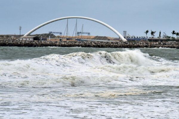 Rough seas