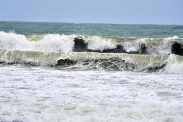 Rough seas