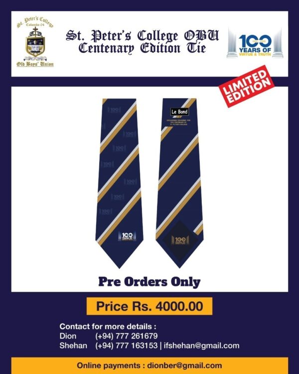 St Peter's College Centenary Unfolds