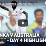 sri lanka vs australia 2nd test