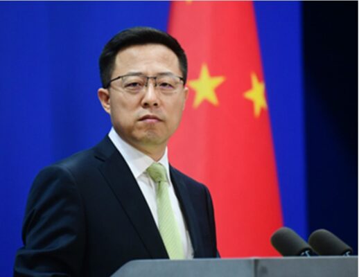 Ministry Spokesperson Zhao Lijian
