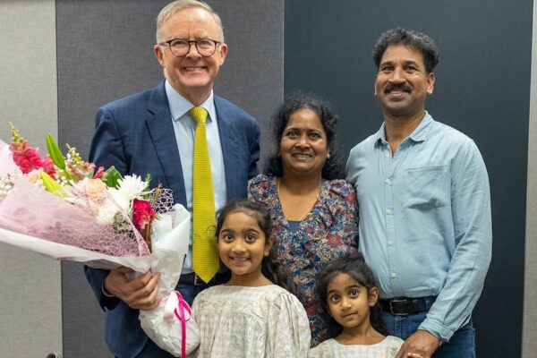 Tamil asylum seeker family the Nadesalingams granted permanent visas after four-year battle - By Tobias Loftus
