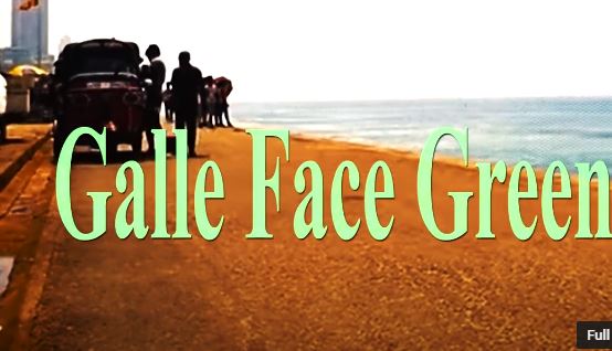Transformation of Galle Face green  by Dr Harold Gunatillake