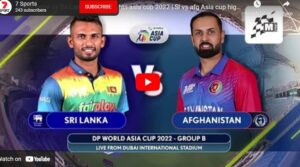 Watch Afghanistan vs Sri Lanka - Asia cup 2022 highlights August 2022