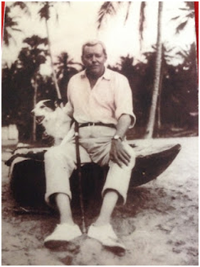 Charles Stanley Braine on Negombo beach Charles Stanley is buried in the Anglican Section of Negombo's General Cemetery. But, on a visit to my aunt Bridget in England about 10 years ago, I found a yellowed newspaper clipping among her papers which told a strange story. My aunt later confirmed its veracity.